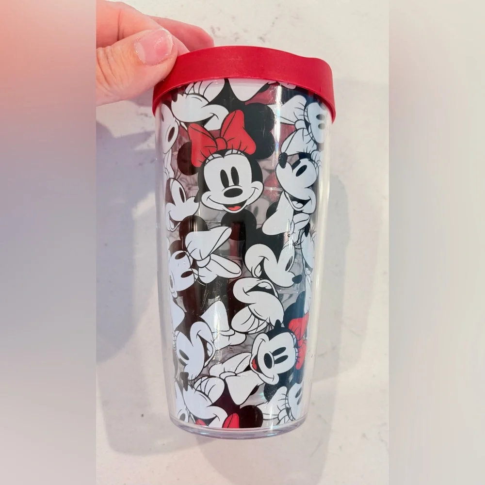 Tervis Tumble Disney Minnie Mouse Tumbler with Red Lid 16 oz.